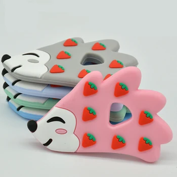 

Hedgehog Baby Teether Toy Baby Teether Children Creative Cartoon Animal Molars Silicone Teether Baby Chew Toys
