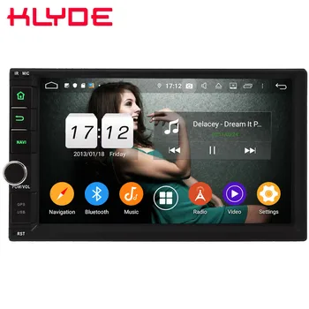

Klyde 7" 4G WIFI Android 9.0 Octa Core 4GB RAM 64GB ROM DSP BT Car DVD Multimedia Player Radio GPS For Nissan Hyundai Toyota