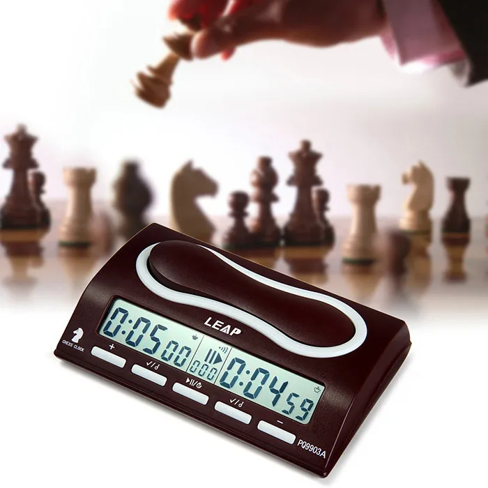 LEAP PQ9903A Многофункциональные цифровые шахматные часы Wei Chi подсчитывают шахматные часы таймера Reloj Ajedrez Temporizador игровой таймер