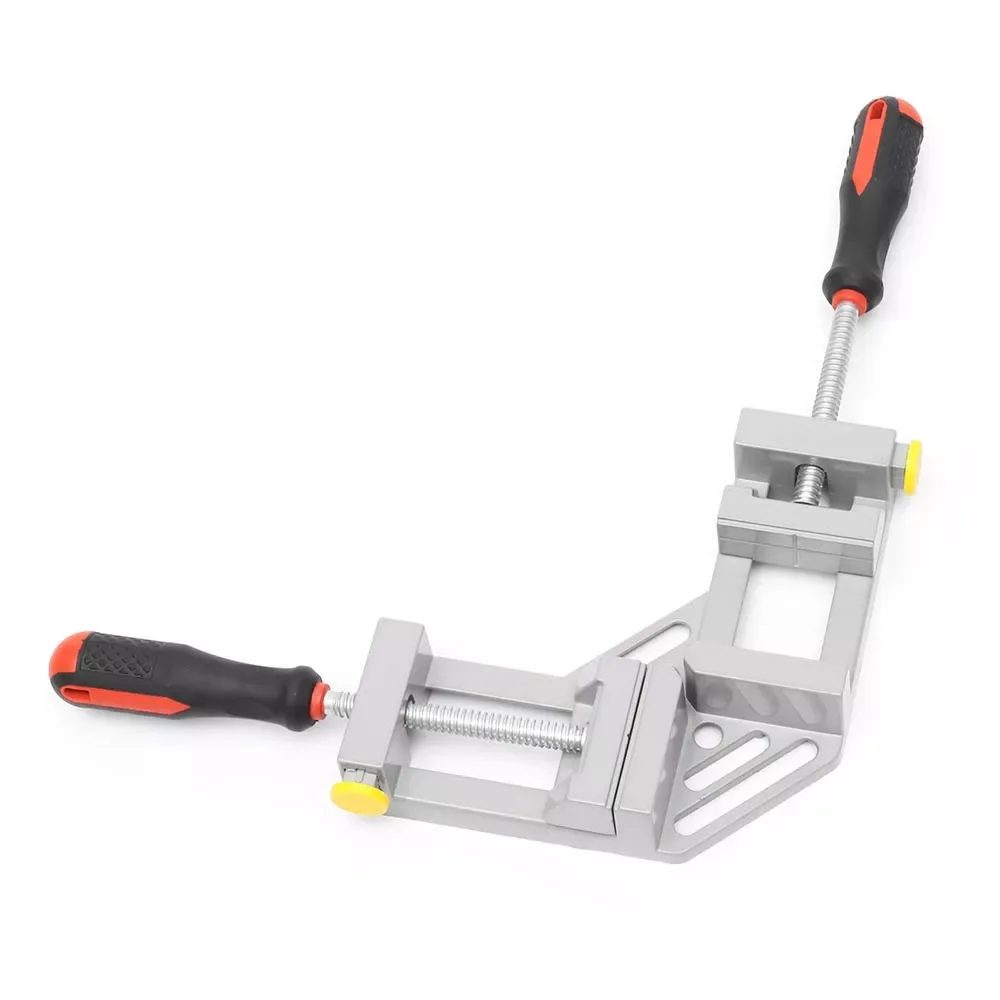 

Currently Available Double Handle 90-Degree zhi jiao jia Type Rapid Angle Clip Woodworking Fixture xiang kuang jia Aluminium All