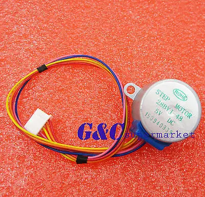 

5PCS 28BYJ-48 Valve Gear epper Motor DC 5V 4 Phase ep Motor Reduc diy electronics