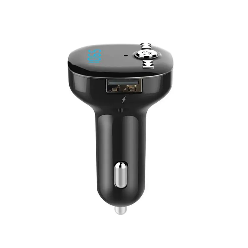 Двойной USB зарядное устройство светодиодный дисплей Автомобильный Bluetooth MP3 музыкальный плеер подходит для TF карты Hands-free fm-передатчик Автомобильный Bluetooth MP3-плеер