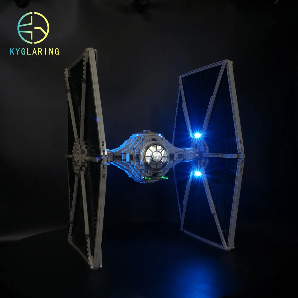 Набор со светодиодной подсветкой для строительных блоков 75095 UCS TIE Fighter (только