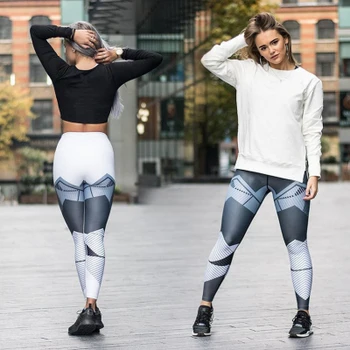 

2020 New Printed Leggings Sweatpants Outer Wear