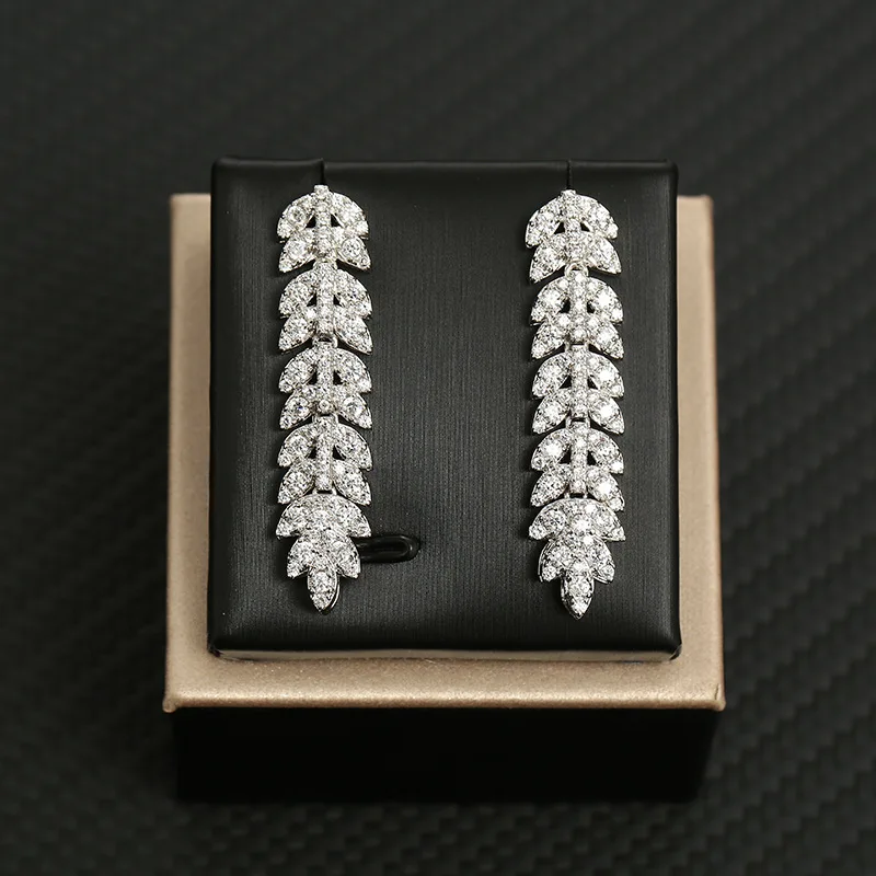 HIBRIDE Hotsale African 4pc Bridal Jewelry Sets New Fashion Dubai Necklace Sets For Women Wedding Party Accessories Design N-223 - Image 2