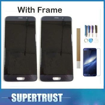 

With Frame For Elephone S7 Mini LCD Display+ Touch Screen Digitizer Assembly Blue Color With Kits