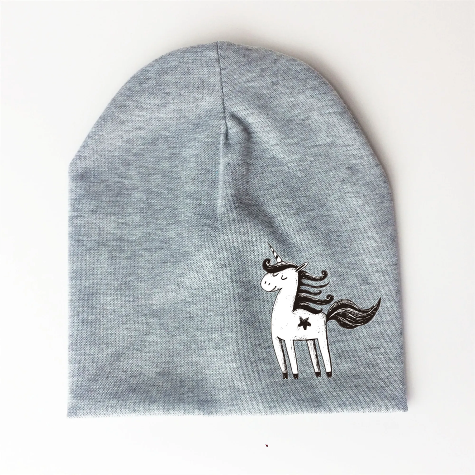 brand baby cap unicorn animal children's Autumn Baby girl Hat Boy Cap Kids cotton Beanie bonnet Children for boy toddler hat