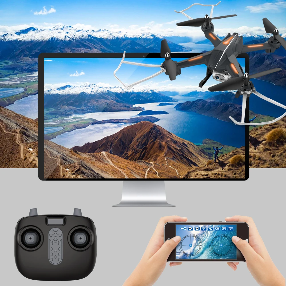 XY S5 RC Дрон игрушка 2 4G Квадрокоптер Wifi FPV HD камера в реальном времени дроны 4CH