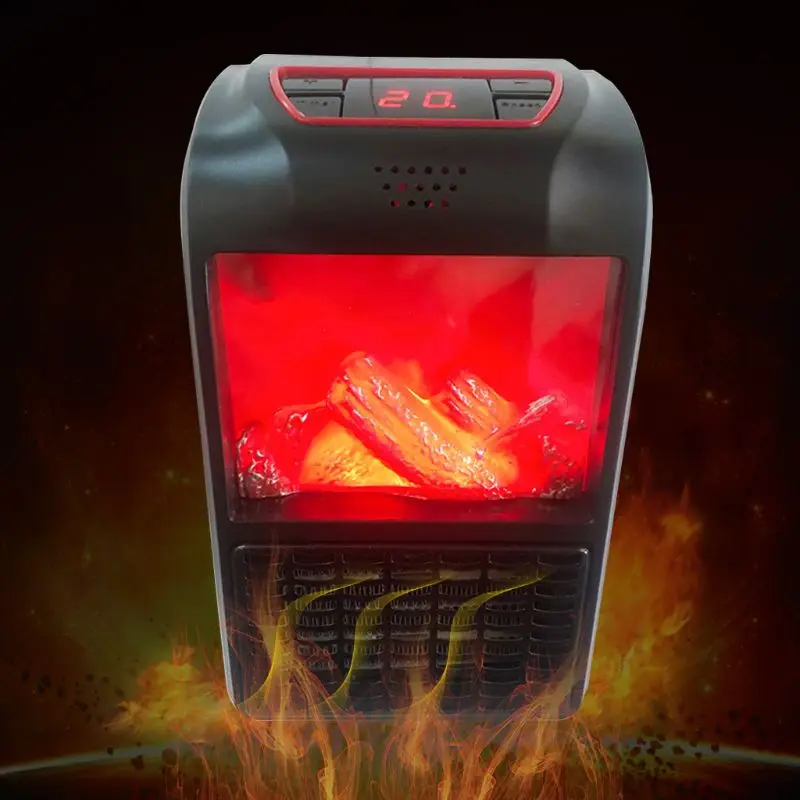 Mini Electric Wall-outlet Flame Heater EU/US Plug-in Air Warmer Heating Stove Radiator Household Wall Handy Fan Winter Use Mini Electric Wall-outlet Flame Heater EU/US Plug-in Air Warmer Heating Stove Radiator Household Wall Handy Fan Winter Use