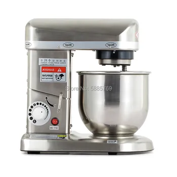 

Electric Stand Food Mixer 10 Liters Stainless Steel Head-lift Bowl Removable Food Processor Kitchen Mixer Tool