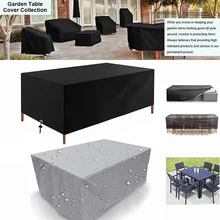 64 dimensioni mobili da giardino coperture 210D Oxford esterno impermeabile Anti-UV resistente agli strappi tavolo da giardino copertura della sedia Set di divani antipolvere