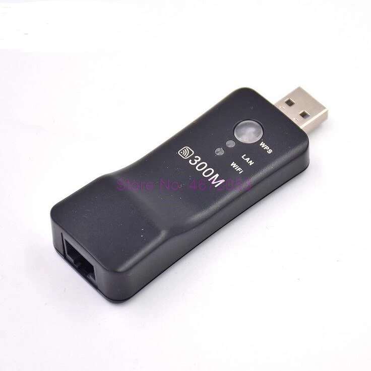 100 шт. USB универсальный беспроводной смарт тв Wifi адаптер ТВ палочки сетевой Rj-45