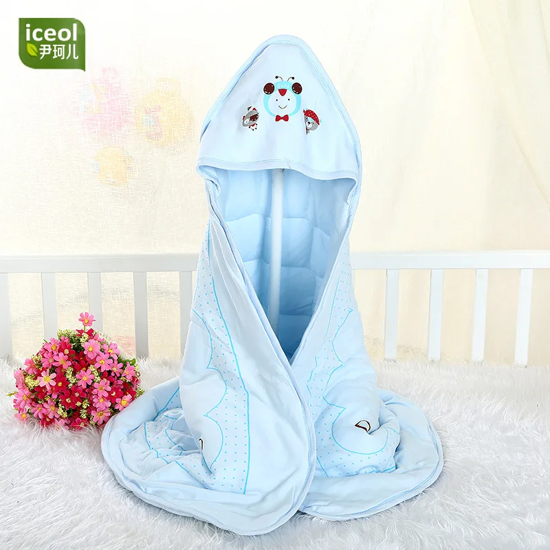 

Spring And Autumn Baby Blanket Pure Cotton Newborns Wrapping Blanket Thick Infants BABY'S BLANKET Baby Supplies Baby Large Gro-b