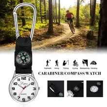 Винтаж БЕЛЫЙ КОМПАС со шкалой, брелок с застежкой кармашек для часов карманные часы лагерь кварцевые часы Выживание SOS ретро механические