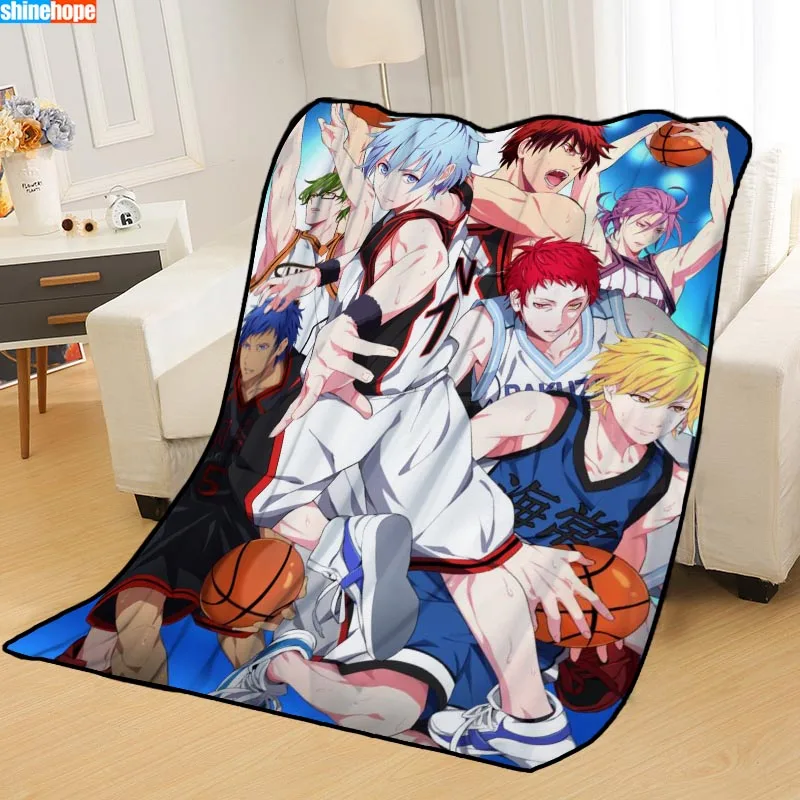Одеяла на заказ Kuroko без корзины одеяло s для кровати мягкие TR DIY ваше изображение Прямая поставка плед путешествия - Цвет: Blanket 6