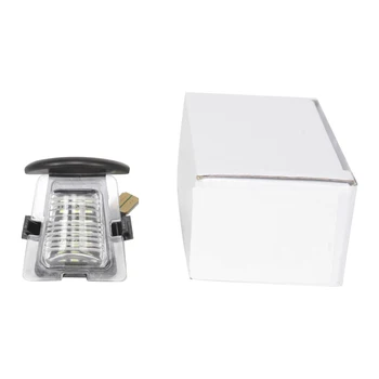 

For Jeep Wrangler JK 2007-2018 Car LED License Plate Light Rear Plate Holder Frame Bracket License Tag Lights Replacement