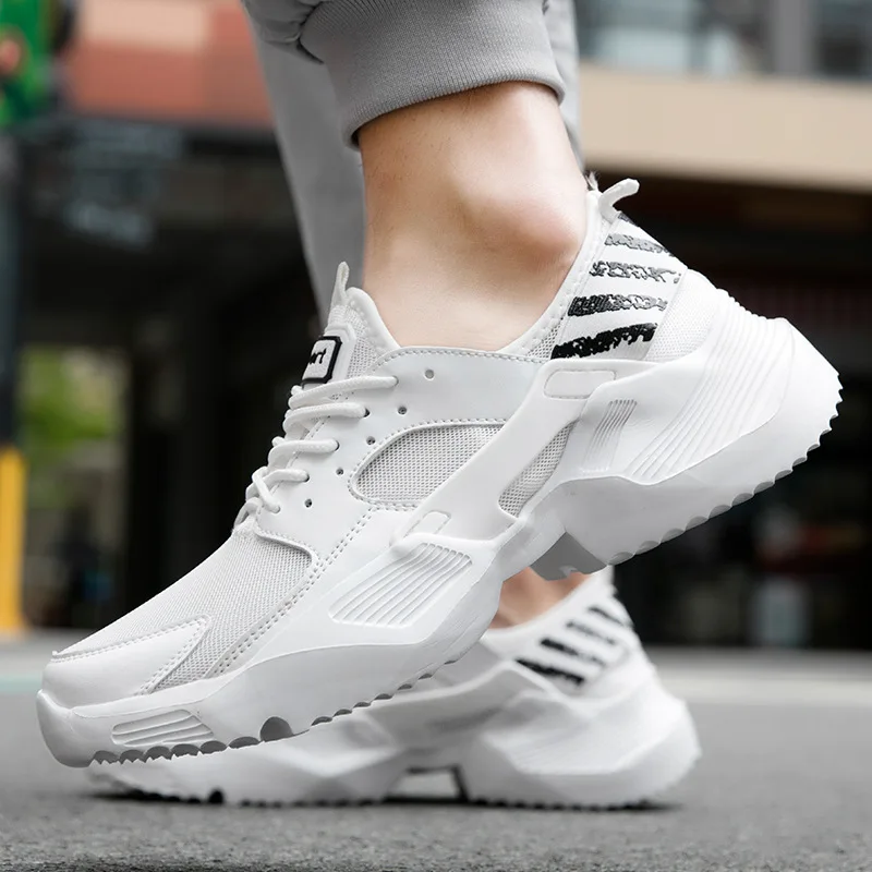 

INS over the Fire of Extra High Shoe Men's Trendy Shoes Autumn Versatile Cool Sports Casual MacBook Dad Shoes Korean-style