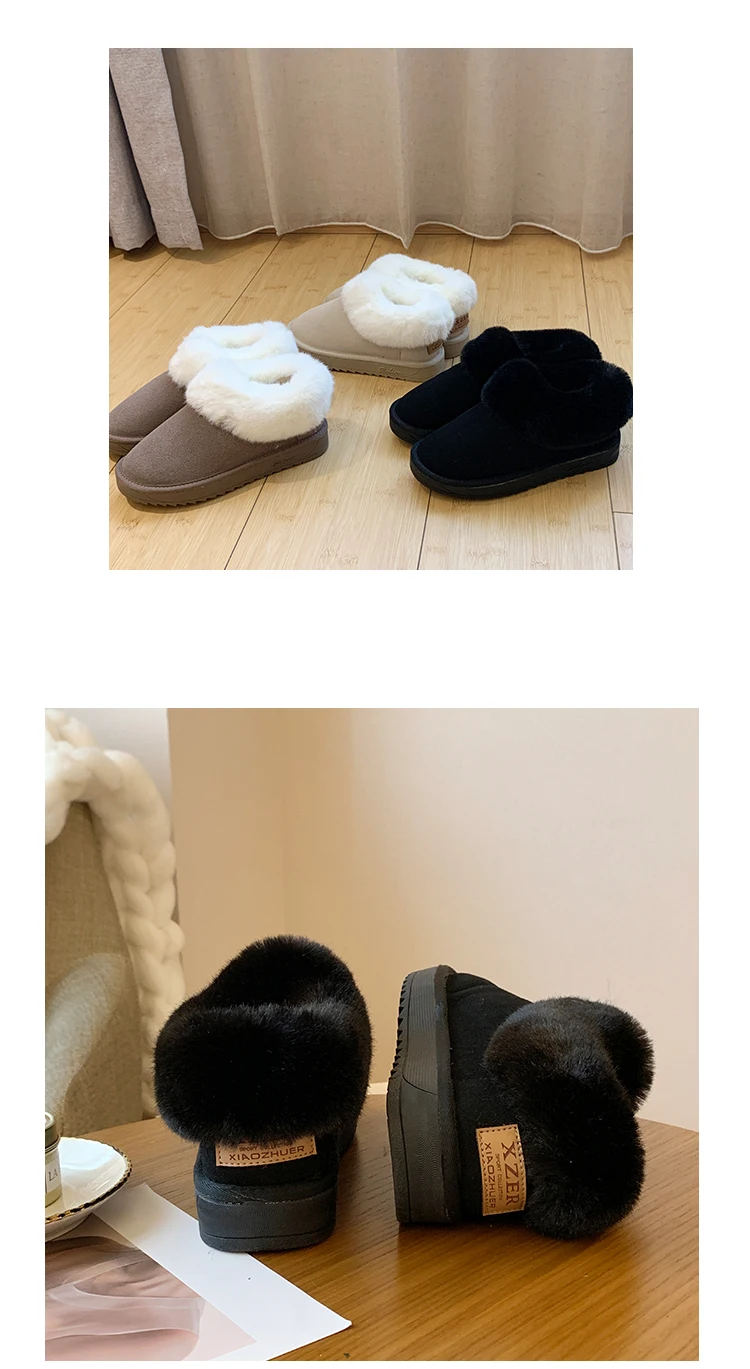 Shoes Women's Rubber Boots Low Heels booties Round Toe Luxury Designer Australia Bootee Woman Booties Ladies Lace Up Rain