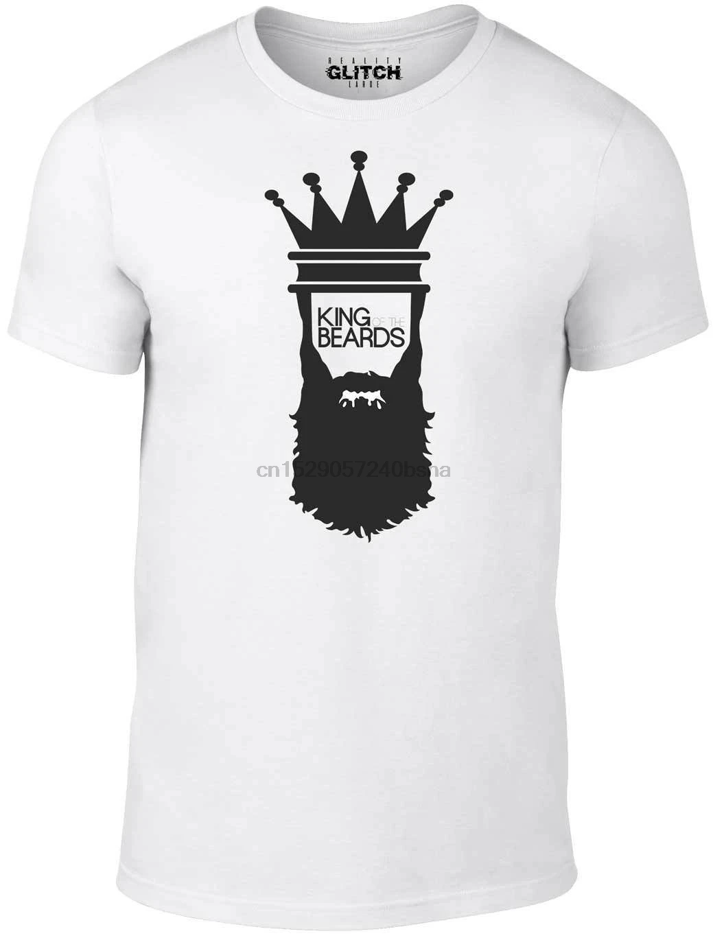 Футболка King of Beards-забавная футболка в стиле ретро дизайнерская модная лицевая