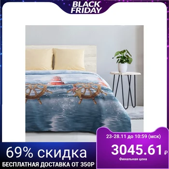 

Bed linen "Ethel" Euro Lighthouse 200 × 217 cm, 220 × 240 cm, 70 × 70 cm - 2 pieces, 100% cotton, poplin 125 g / m²