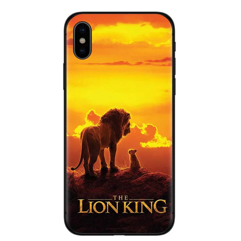 T6824 KACKYFUL Lion King Simba TPU Мягкий силиконовый чехол для телефона Apple iPhone 8 7 6 6S Plus X XS MAX 5 5S SE XR чехол Coque Capa - Цвет: T6824