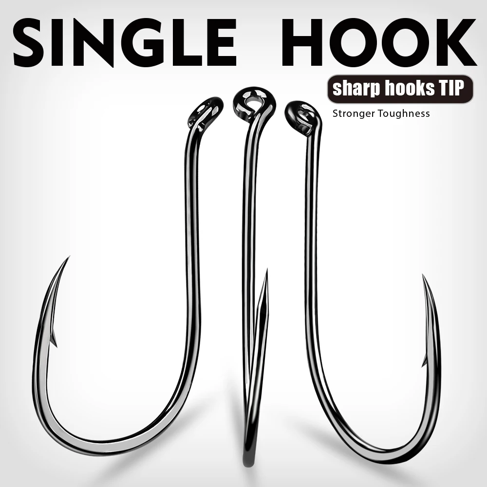 100pc/lot Fishing Hook 1/0#-6/0# Octopus Hook HC-72A High-carbon steel fishhook 100pc/lot Fishing Hook 1/0#-6/0# Octopus Hook HC-72A High-carbon steel fishhook