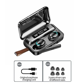 

HD Stereo Wireless Headphones,TWS Fingerprint Touch Bluetooth Earphones,Noise Cancelling Gaming Headset