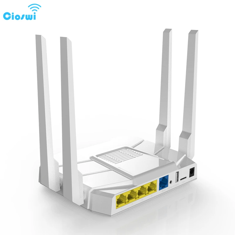 Wi-Fi-роутер Wi-Fi роутер Openwrt 4G LTE 1200 Мбит/с чип MTK7621A антенна с высоким коэффициентом