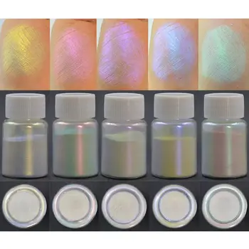

5 Pcs Magic Aurora Resin Mica Pearlescent Pigments Colorants Resin Jewelry Making