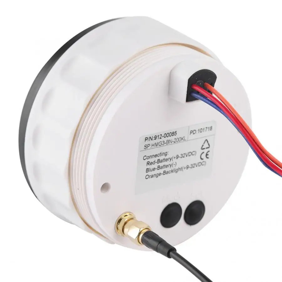 Велосипедный Спидометр 85 мм, gps Спидометр 200 км/ч, индикатор, DC9-32V, черный, для мотоцикла, лодки, багги, Аксессуары для велосипеда