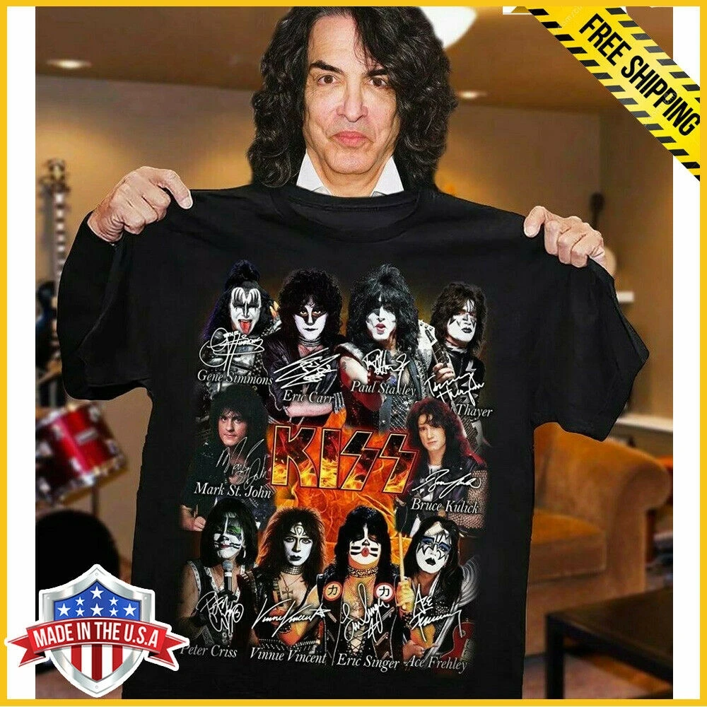 kiss band t