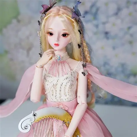62 см BJD кукла 1/3 шарнир тела ручная роспись набор для макияжа с одеждой обувь ювелирные изделия и Подарочная коробка SD куклы высокого качества игрушка - Цвет: Official configurati