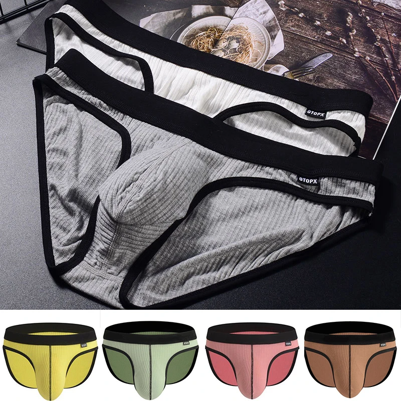 

2021 Brand New Sexy Men's Underwear Calzoncillos Hombre Slip Male Modal Panties Male Ropa Interior Hombre Man U Convex Underpant