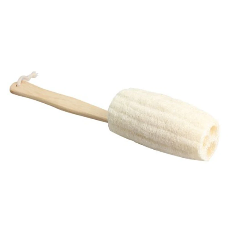 Длинная ручка Душ Ванна Loofah Задняя щетка для тела Очищающая тусклый шелушастый
