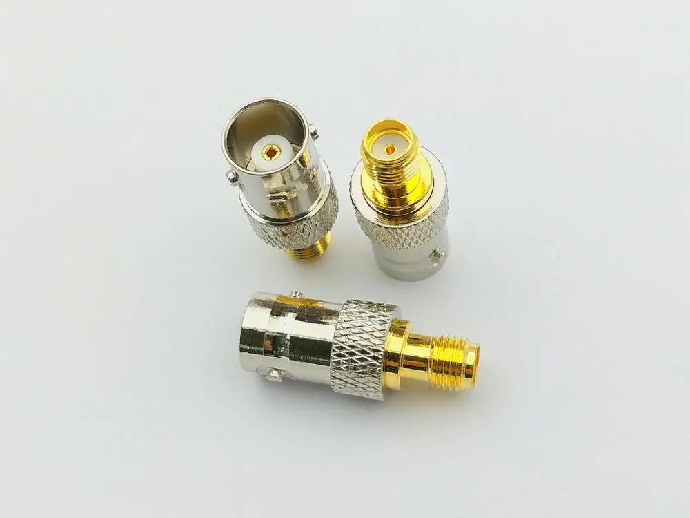 20 шт./100 шт. медный гнездовой адаптер SMA в гнездо BNC коаксиальный RF|jack adapter|jack jackjack to