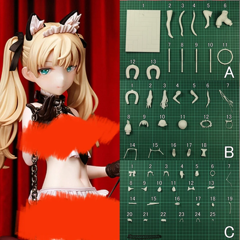 1 7ハミケンシャマダオリジナルキャラクター無塗装ガラスレジンホワイトモデルキットw 3502 Null Aliexpress