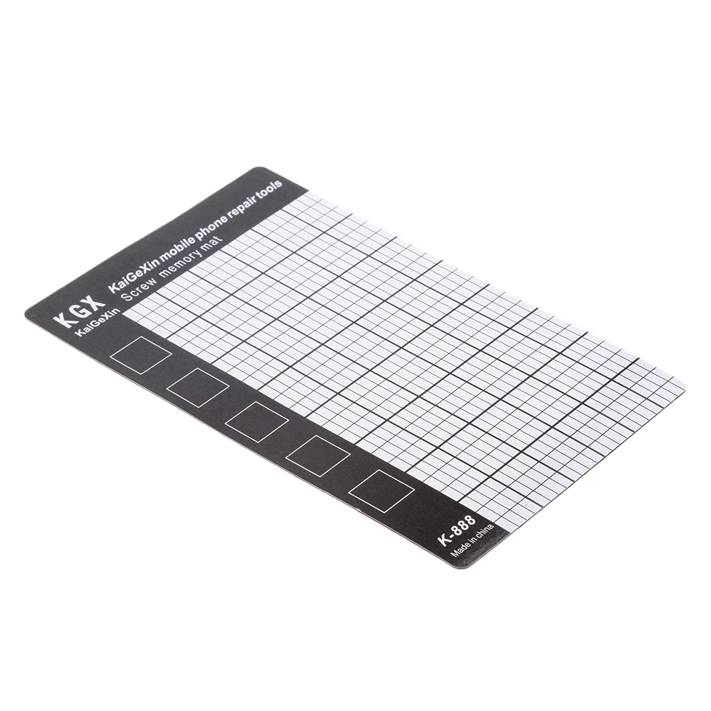 

Professional Anti Slip Guide Mat Magnetic Screw Chart Repair Mat Tools For iPhone 4 5 6 7 8 for HUAWEI Oneplus 4 5 5T