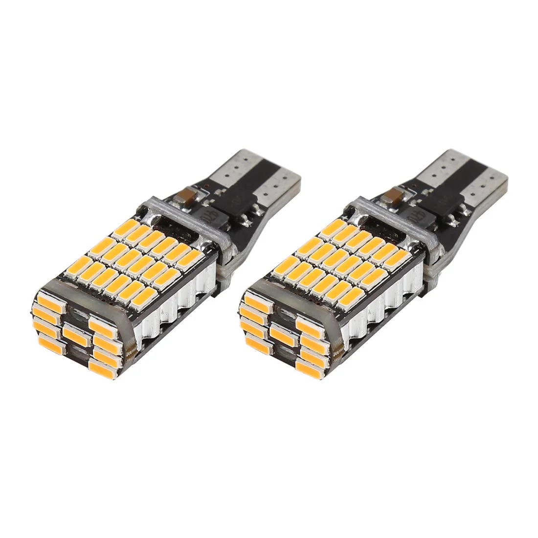 2 шт. T15 W16W светодиодный Canbus лампа 921 912 без ошибок 4014 45 SMD Автомобильный светильник s