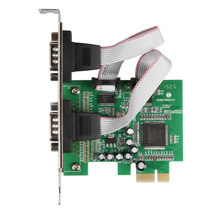 RS232 RS-232 последовательный порт COM& DB-9 последовательный к PCI-E PCI Express адаптер конвертер микросхем MCS9922CV