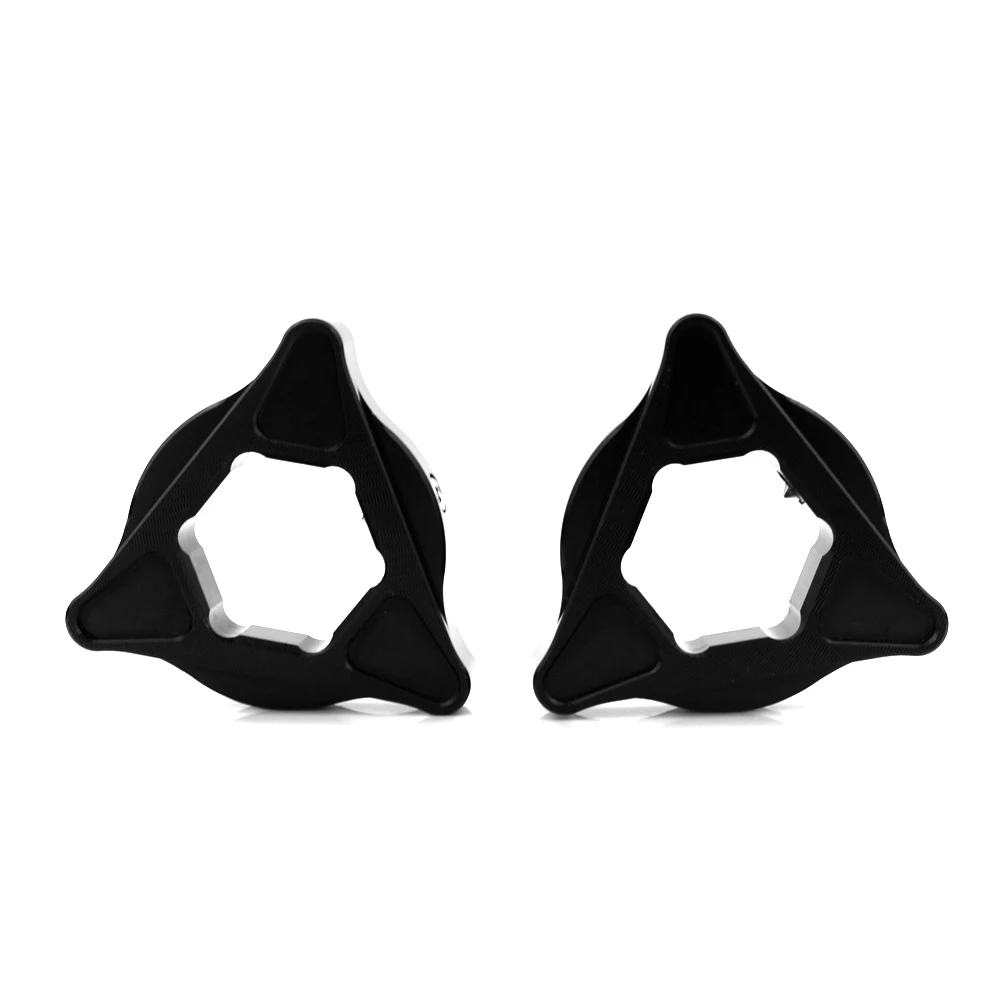 Для Yamaha FZ1/Fazer 1000 2001-2005 17 мм передняя вилка преднатяжной регулятор шестигранный дизайн CNC алюминиевые регуляторы мотоциклетные части - Цвет: black