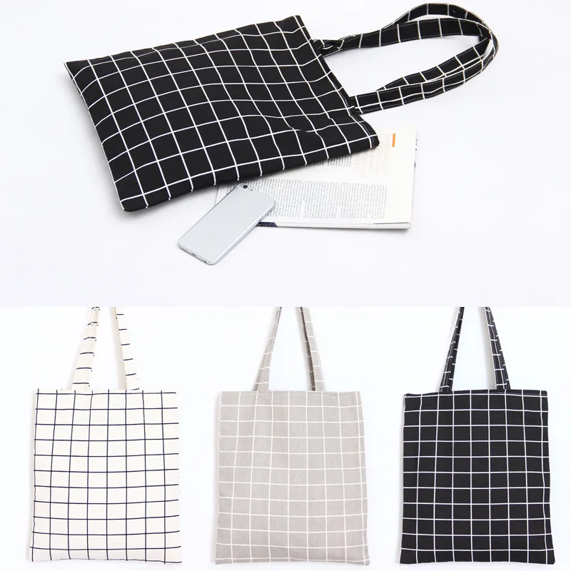

Cotton Linen Shoulder Bag WOMEN'S Handbag Simple Literature And Art Versatile Canvas Bag Students Pattern School Bag Environment