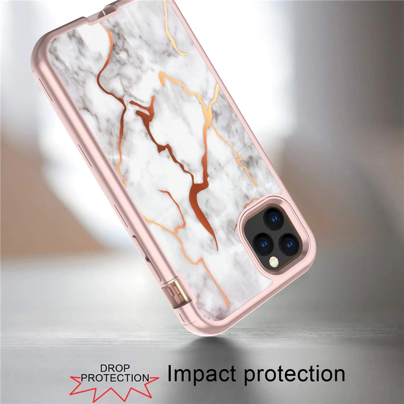 Для iphone Чехлы 11 Pro Max чехол Крышка Мрамор Чехол для мобильного телефона с цветочным узором противоударный чехол Жесткие защитные чехлы с цветочным принтом Funda