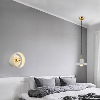 

crystal luminaria blue wall light crystal wall sconce lighting iron mirror light corridor bedside dining room wall lamp