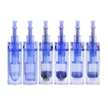 20 шт электрическая Дерма Ручка иглы штык 9/12/24/36/42 стежков на каждые Nano картридж для авто Доктор ручка A1 A6 татуажные иглы