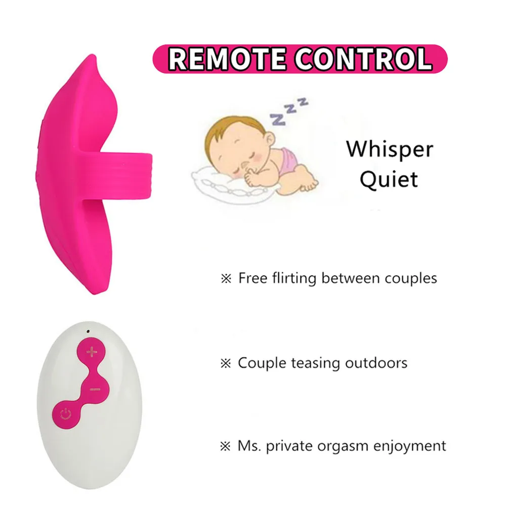 Wearable Vibrator For Women Wireless Remote Control Under Panties G-Spot Clitoris Stimulation Vibrator Couples Flirting Sex Toys (221)