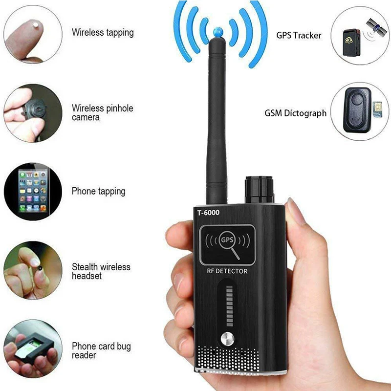 Escondida sem Fio da Multi-função Câmera Espia Anti Detector Sincero Pinhole Cam Gps Tracker rf Sinal Gsm Bug Dispositivo Localizador Scanner Mod. 276303