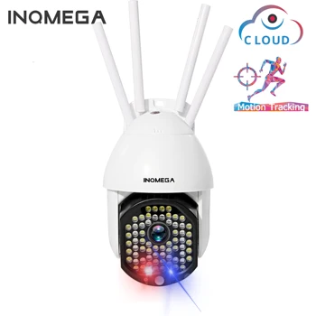 

INQMEGA 1080P Cloud Wifi Camera PTZ Speed Dom Waterproof 2MP Full Color CCTV Security Surveillance IP Camera 4X Digital Zoom