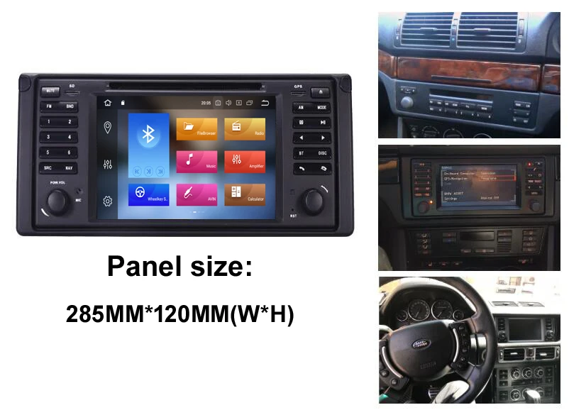  7 IPS Auto Radio Android 9.0 Sat Navi Car DVD GPS Player For BMW E39 E53 Octa 8 Core 4GB+64GB DSP B