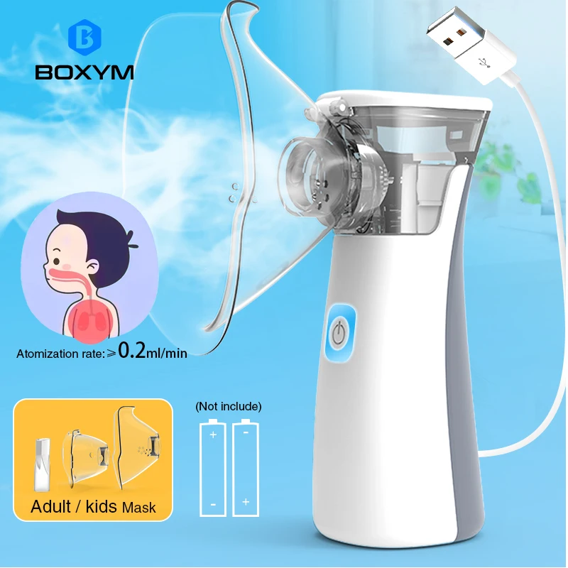 BOXYM Portable Nebulizer Handheld Medical equipment Asthma portatil inhaler Atomizer inhalator for kids mini nebulizador
