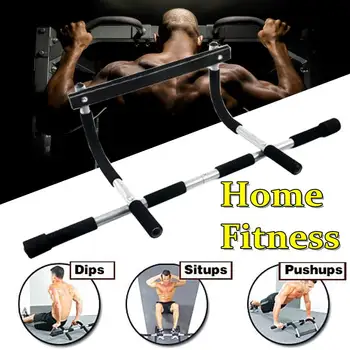 

Door Workout Bar Training Bars Multi-Grip Lite Pull-Up Horizontal Bar Doorway Exercise Heavy Duty Trainer For Home Sport